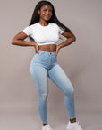 Skinny - Azul vintage